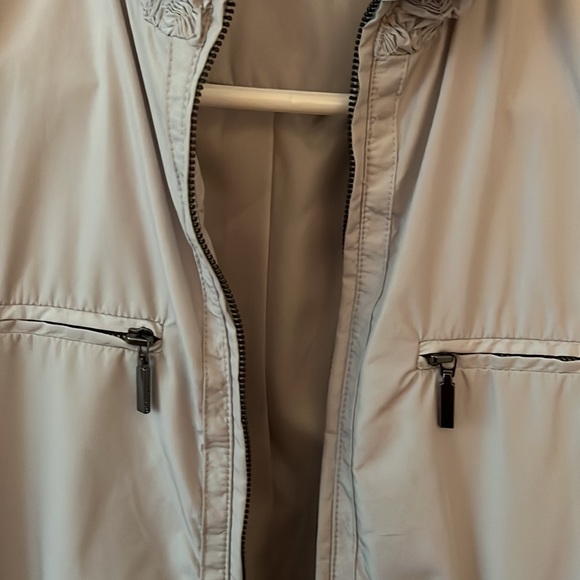 Zara zip up moto biker  jacket Medium M - Picture 4 of 10